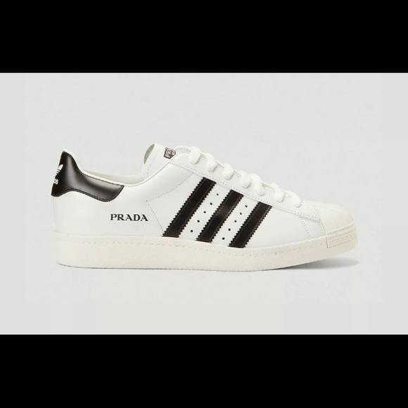 Classic Adidas superstar shell toes made by Prada - Picture 1 of 6